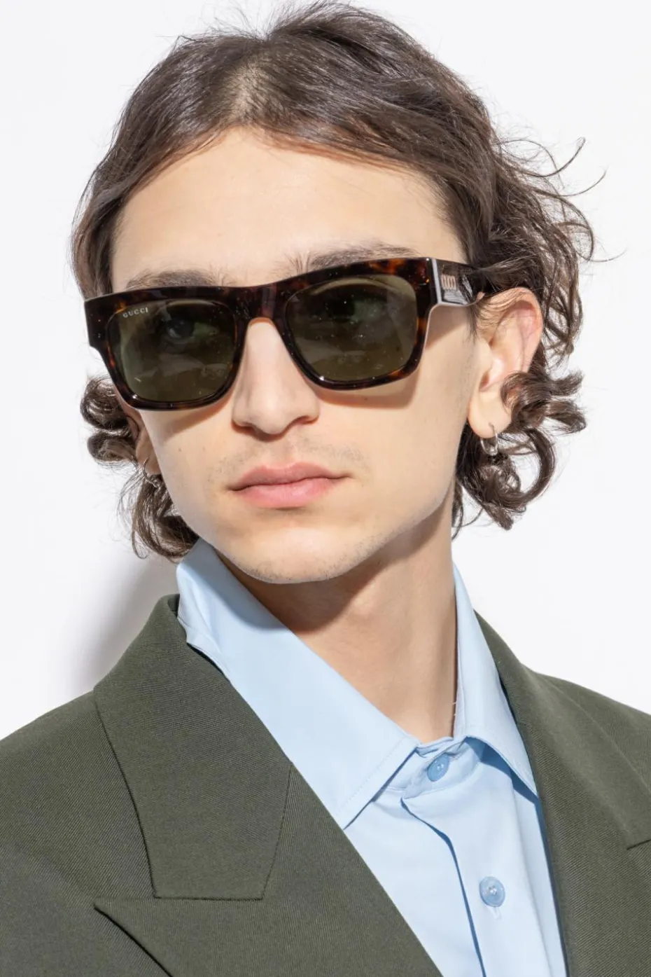 Gucci BRĄZOWY Okulary przeciwsłoneczne