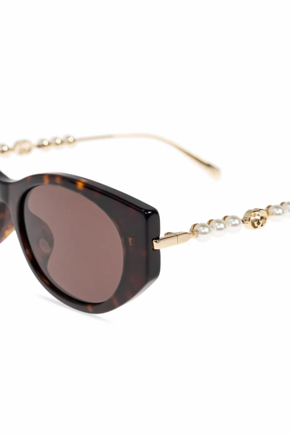 Gucci BRĄZOWY Okulary przeciwsłoneczne