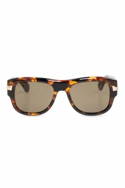 Gucci BRĄZOWY Okulary przeciwsłoneczne