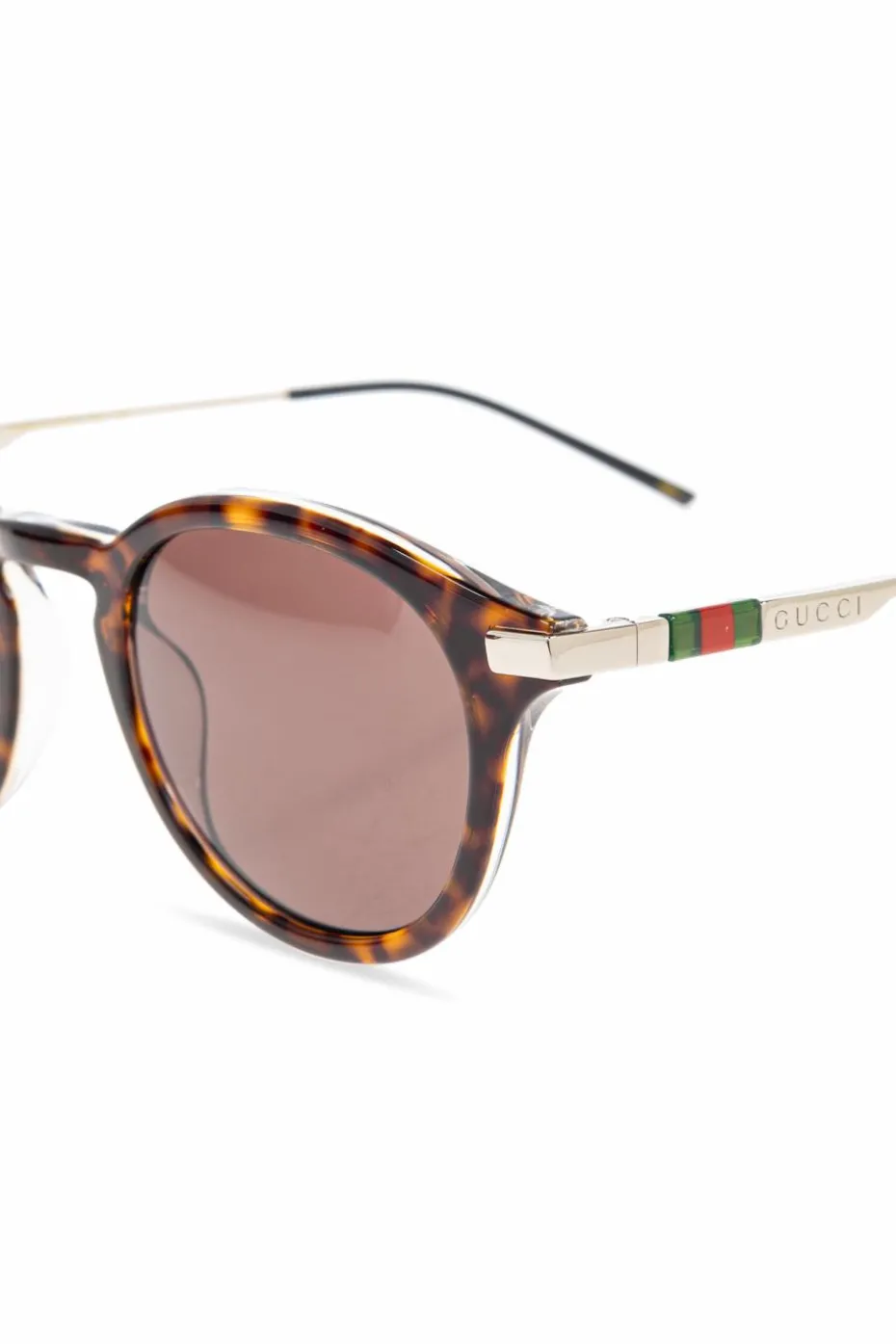 Gucci BRĄZOWY Okulary przeciwsłoneczne