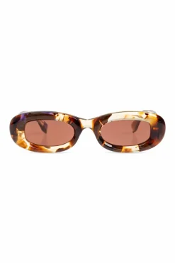 Gucci BRĄZOWY Okulary przeciwsłoneczne