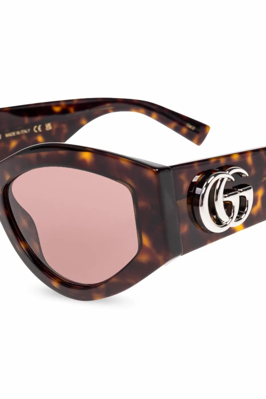 Gucci BRĄZOWY Okulary przeciwsłoneczne