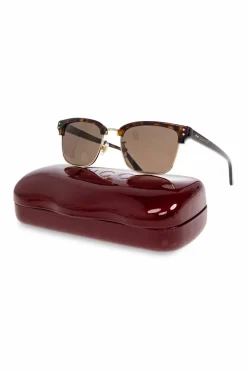 Gucci BRĄZOWY Okulary przeciwsłoneczne