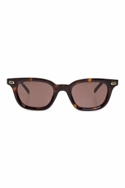 Gucci BRĄZOWY Okulary przeciwsłoneczne