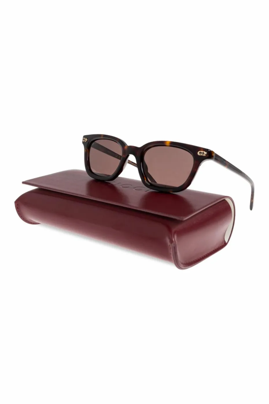 Gucci BRĄZOWY Okulary przeciwsłoneczne