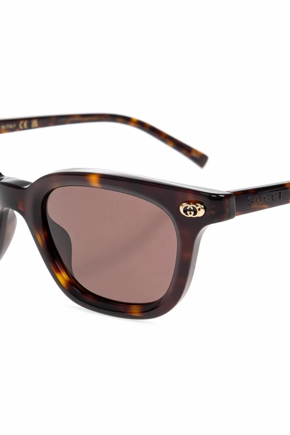 Gucci BRĄZOWY Okulary przeciwsłoneczne