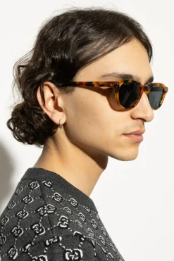Gucci BRĄZOWY Okulary przeciwsłoneczne