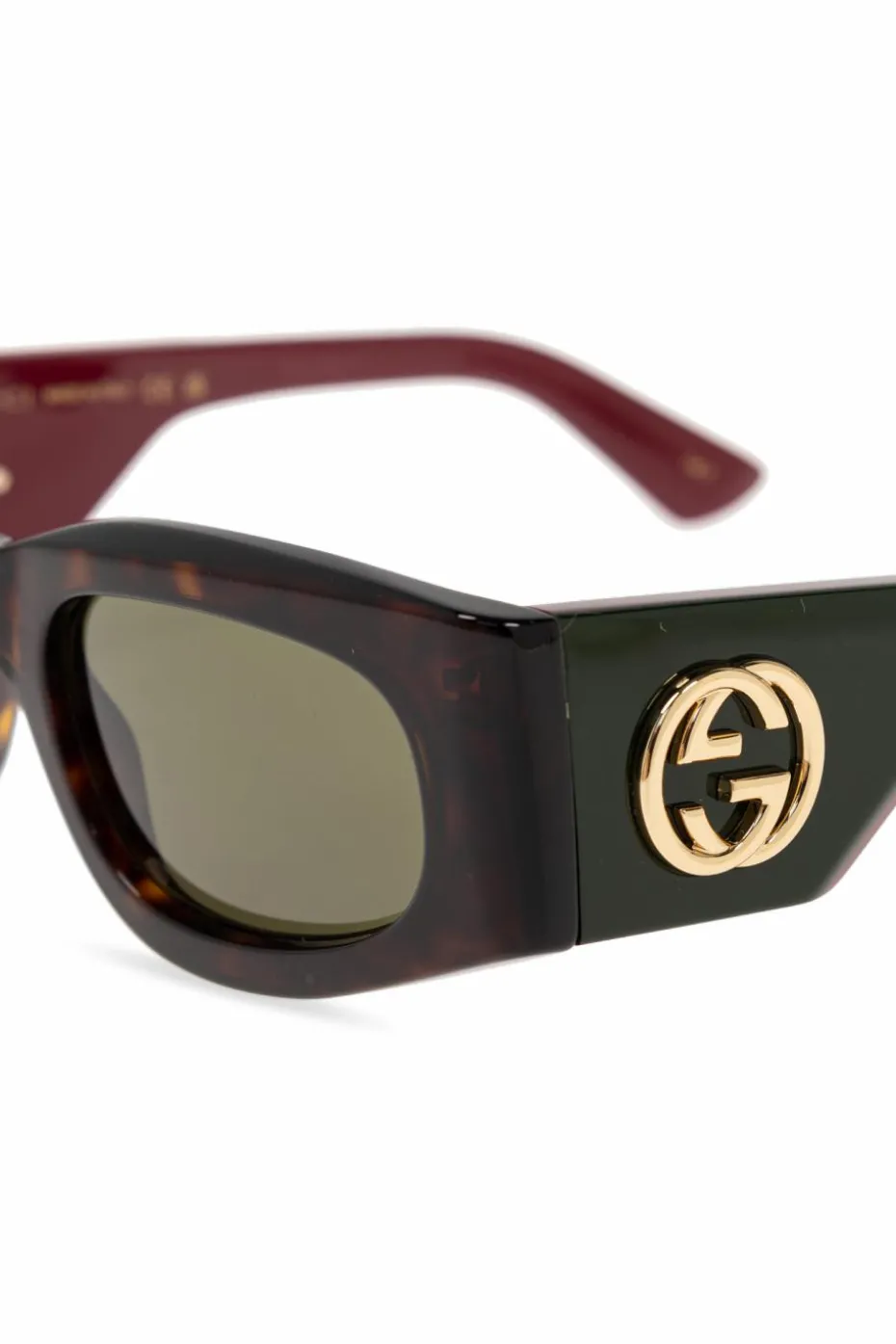 Gucci BRĄZOWY Okulary przeciwsłoneczne