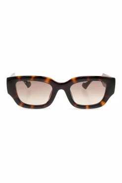 Gucci BRĄZOWY Okulary przeciwsłoneczne
