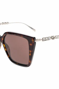 Gucci BRĄZOWY Okulary przeciwsłoneczne