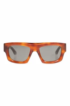 Gucci BRĄZOWY Okulary przeciwsłoneczne