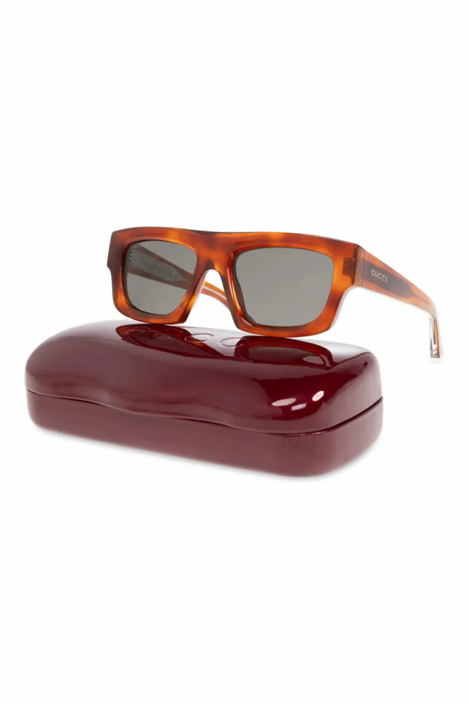 Gucci BRĄZOWY Okulary przeciwsłoneczne