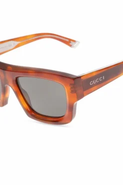 Gucci BRĄZOWY Okulary przeciwsłoneczne