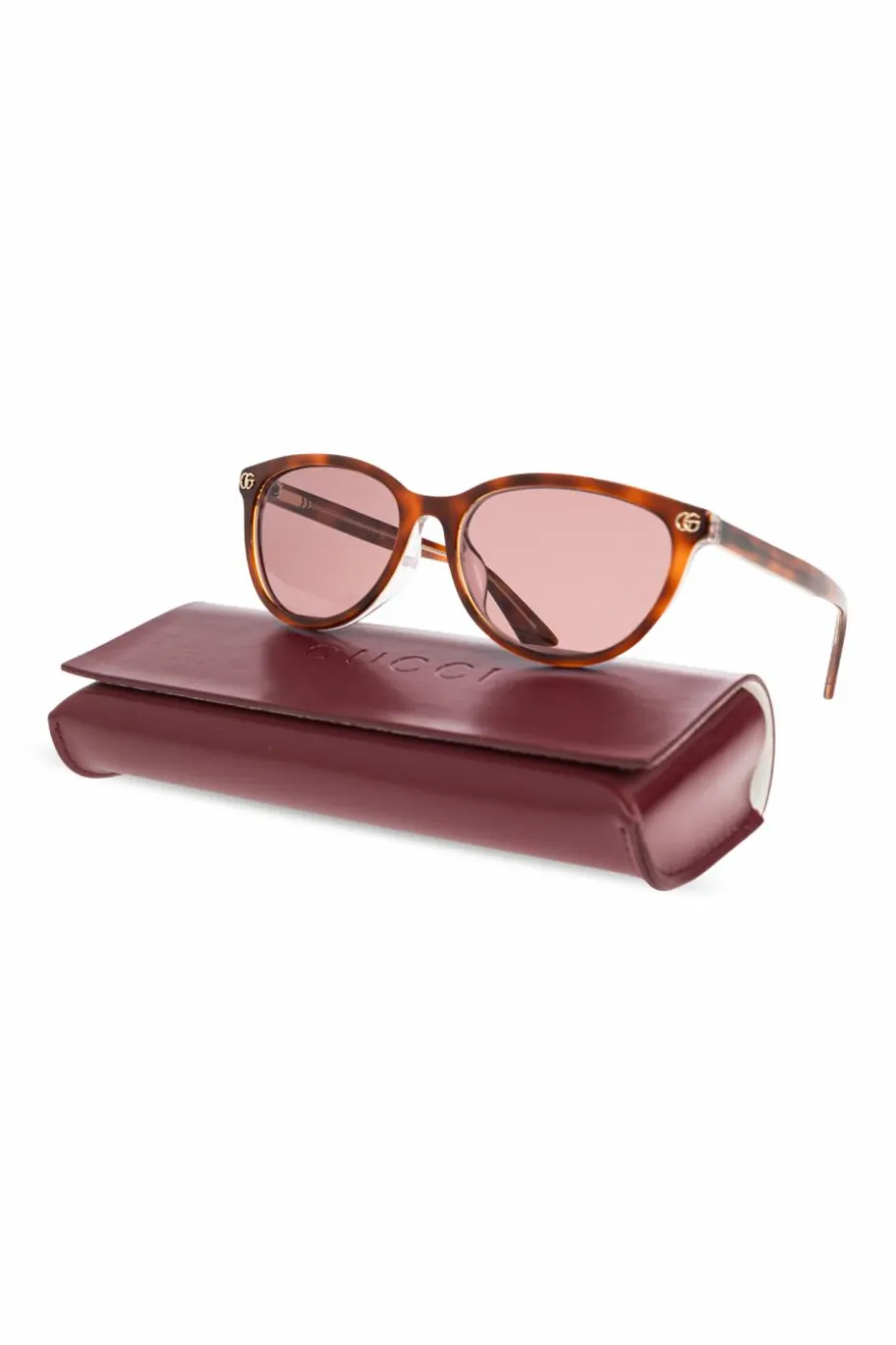 Gucci BRĄZOWY Okulary przeciwsłoneczne