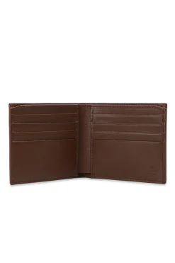 Gucci BRĄZOWY Portfel z logo