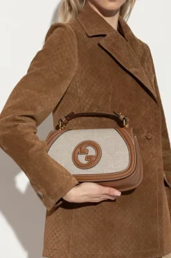 Gucci BRĄZOWY Torba do ręki ‘Blondie Small’
