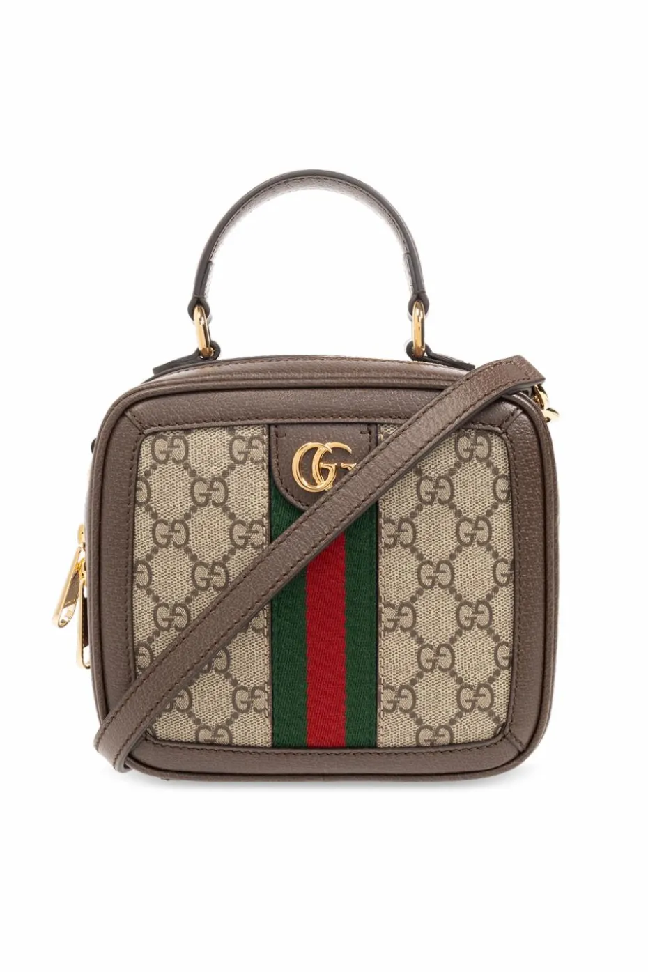 Gucci BRĄZOWY Torba na ramię ‘Ophidia’