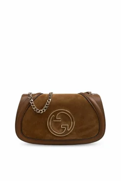 Gucci BRĄZOWY Torba na ramię ‘Blondie Small’