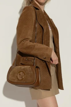 Gucci BRĄZOWY Torba na ramię ‘Blondie Small’