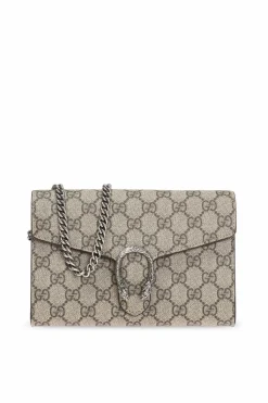 Gucci BRĄZOWY Torba na ramię 'Dionysus'