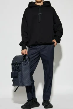 Gucci CZARNY Bluza z kapturem