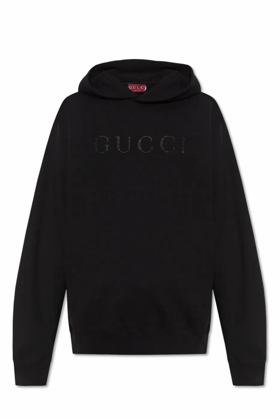Gucci CZARNY Bluza z kapturem