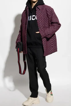 Gucci CZARNY Bluza z logo