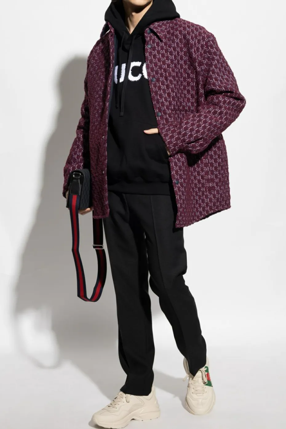 Gucci CZARNY Bluza z logo