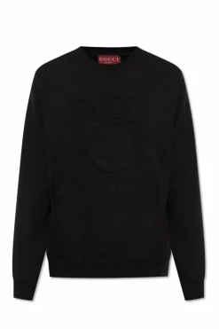 Gucci CZARNY Bluza z logo
