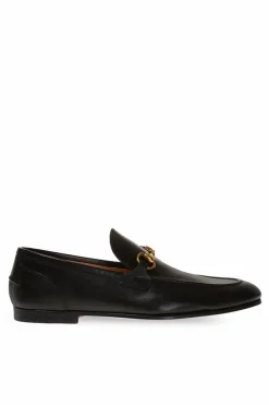 Gucci CZARNY Buty 'Jordaan' typu 'loafers'
