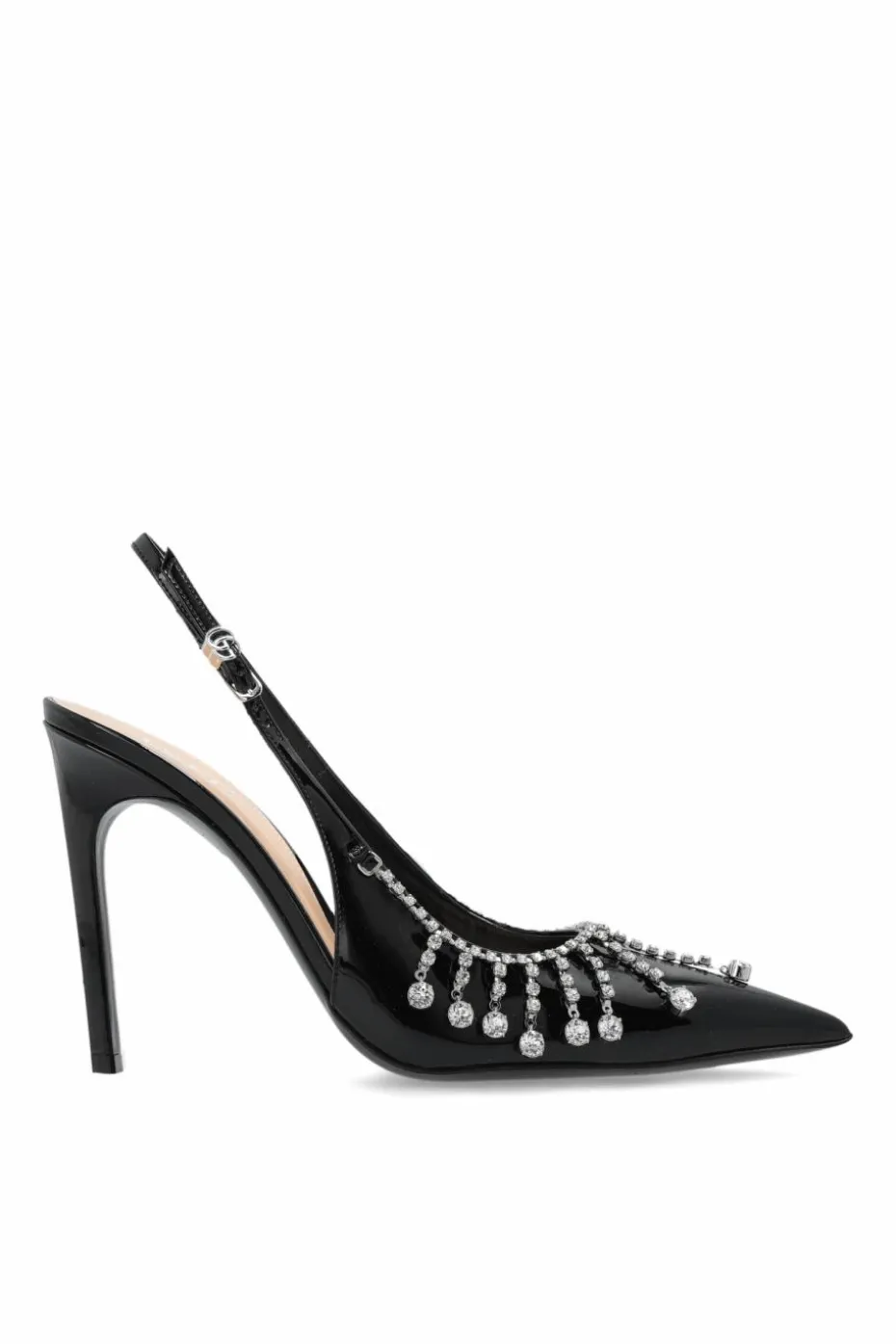 Gucci CZARNY Buty na obcasie