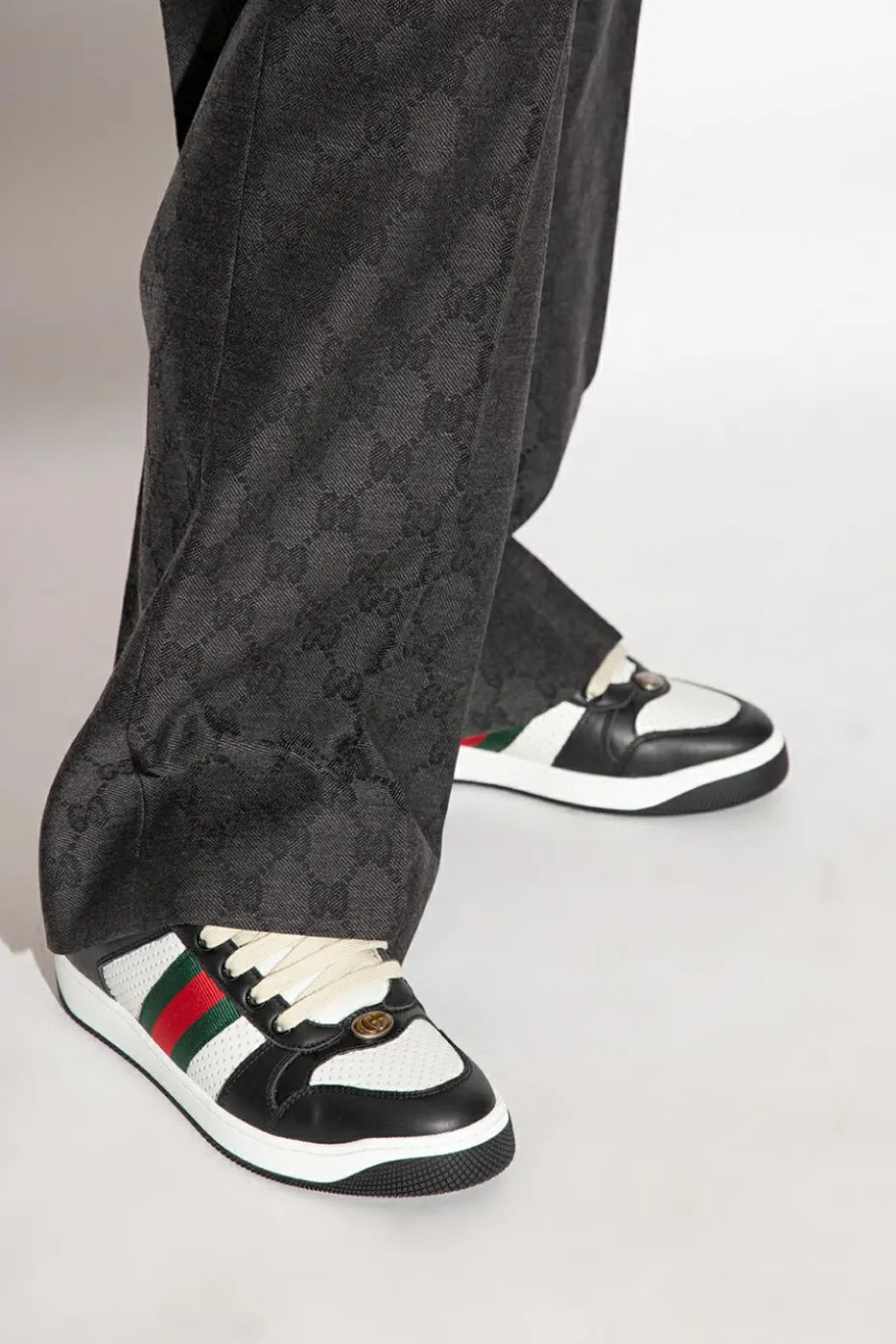Gucci CZARNY Buty sportowe ‘Screener’