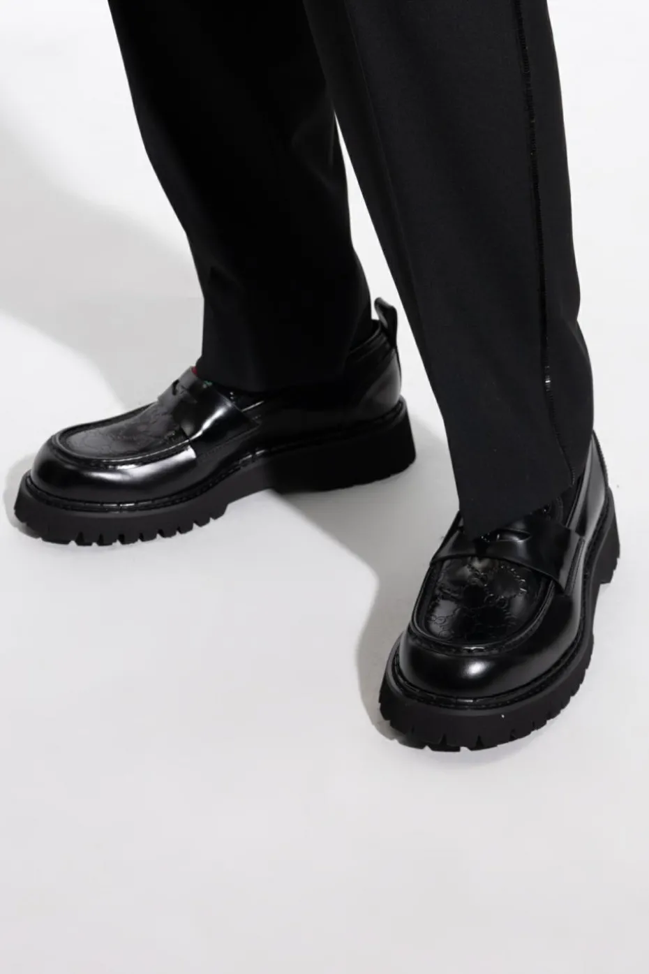 Gucci CZARNY Buty typu `loafers`