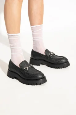 Gucci CZARNY Buty typu ‘loafers’