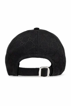 Gucci CZARNY Czapka z daszkiem