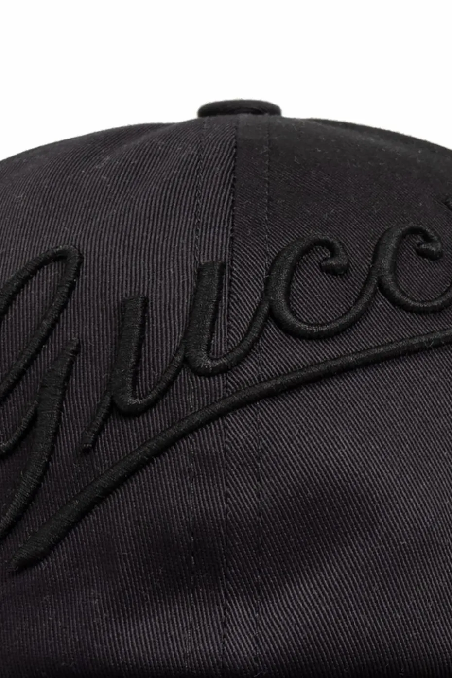 Gucci CZARNY Czapka z daszkiem
