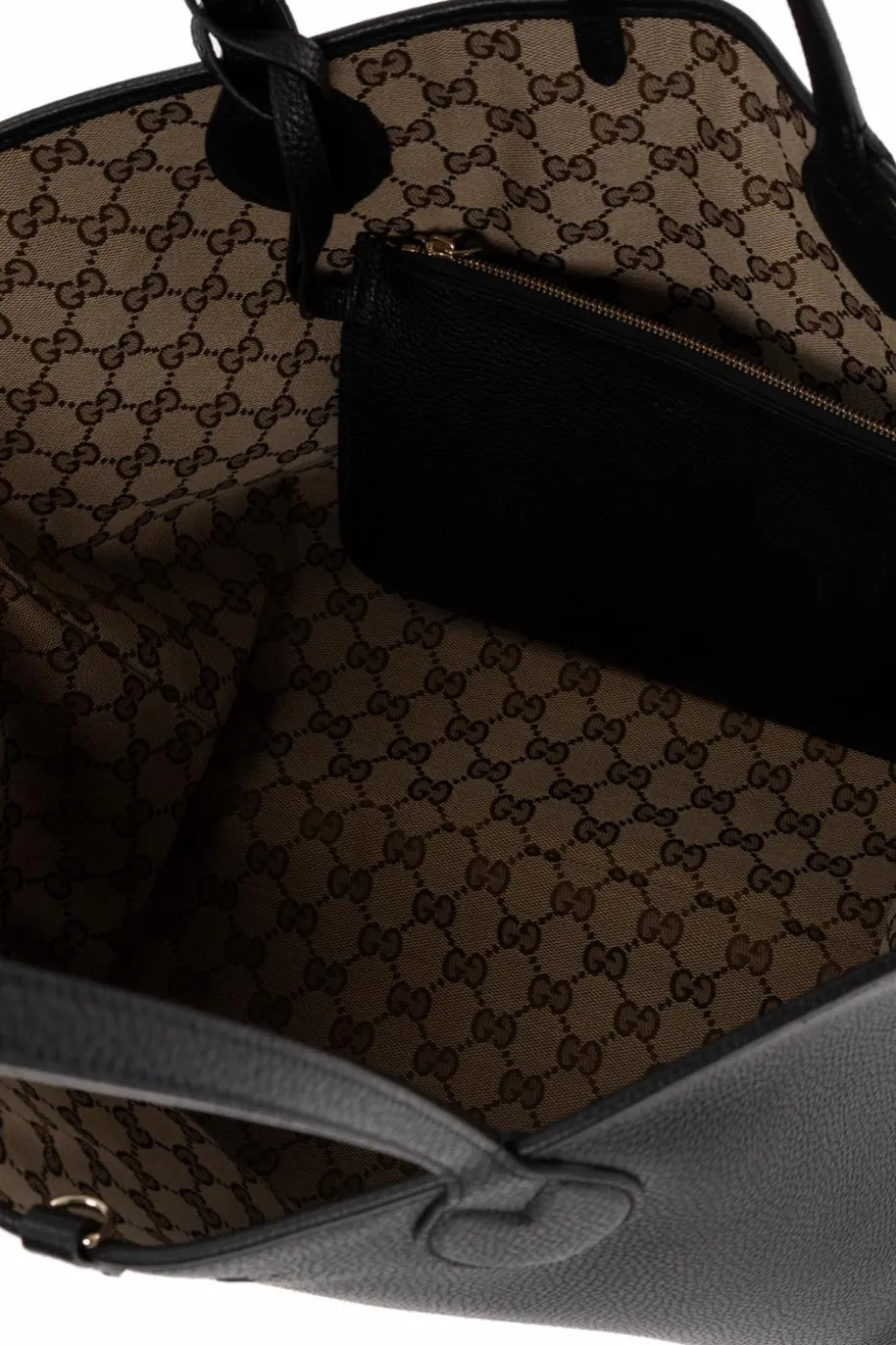 Gucci CZARNY Dwustronna torba `Totissima Large` typu `shopper`