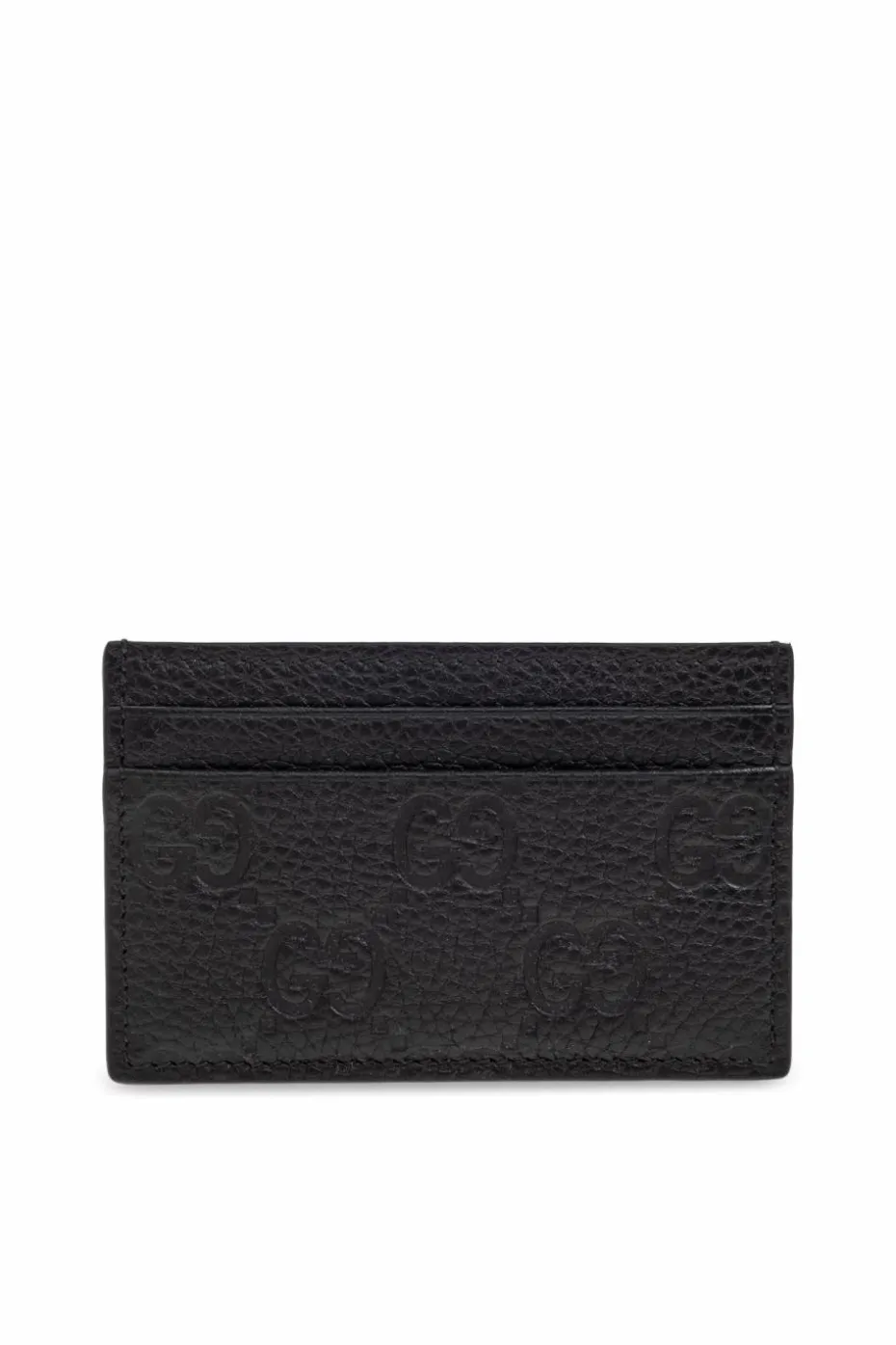 Gucci CZARNY Etui na karty z monogramem