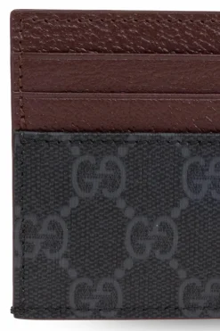 Gucci CZARNY Etui na karty