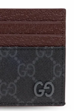 Gucci CZARNY Etui na karty