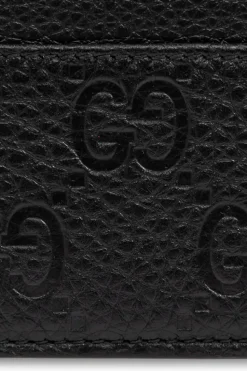 Gucci CZARNY Etui na karty