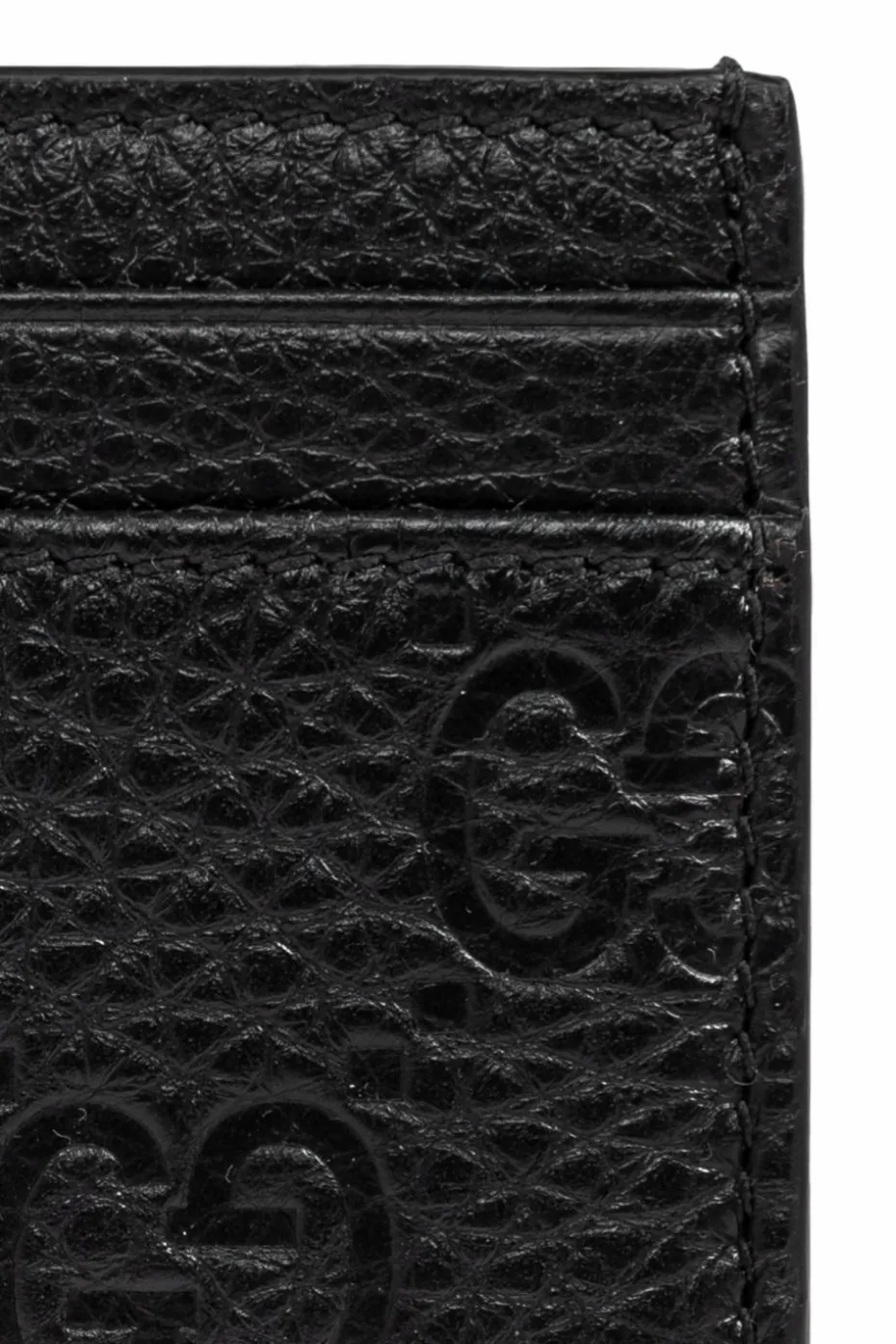 Gucci CZARNY Etui na karty