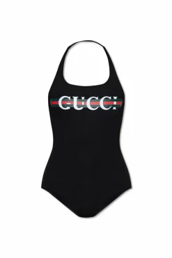 Gucci CZARNY Jednoczęściowy kostium kąpielowy