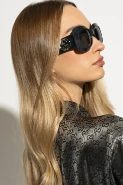 Gucci CZARNY Okulary przeciwsłoneczne