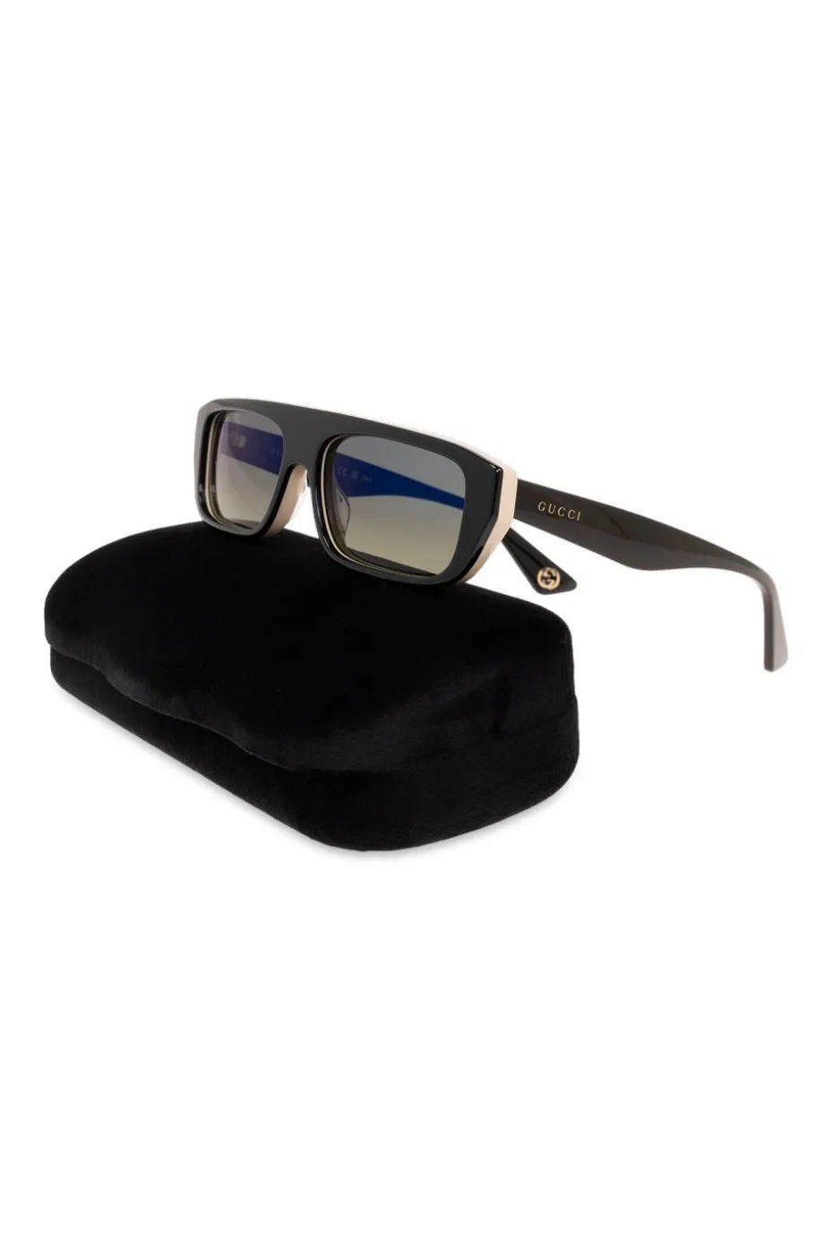 Gucci CZARNY Okulary przeciwsłoneczne