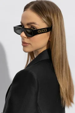 Gucci CZARNY Okulary przeciwsłoneczne