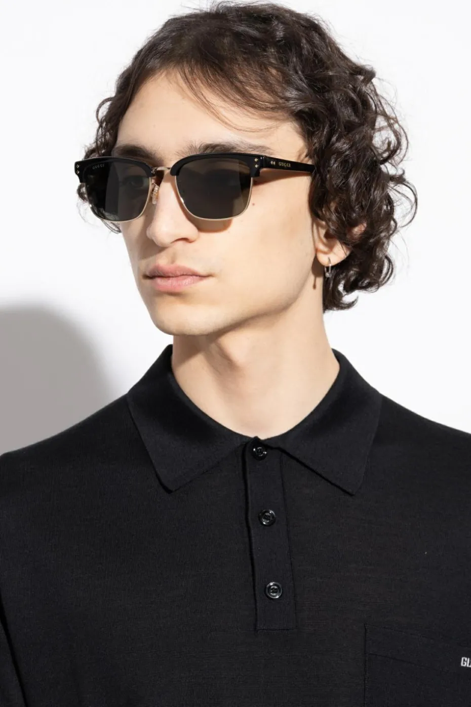 Gucci CZARNY Okulary przeciwsłoneczne