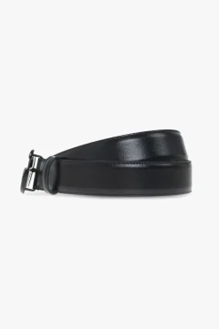Gucci CZARNY Pasek z ‘GG Marmont’