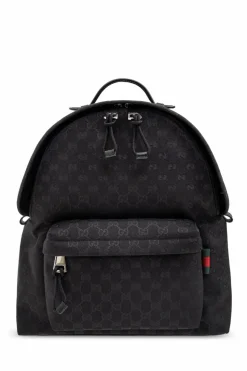 Gucci CZARNY Plecak `GG Medium`