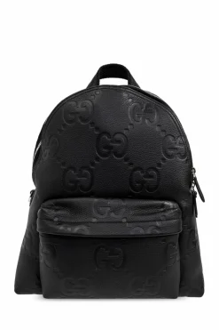 Gucci CZARNY Plecak `Jumbo Medium`